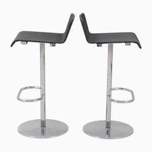 Dining Chairs in Chromed Steel, Sweden, Set of 2