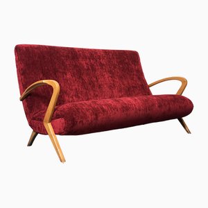 Vintage Drei-Sitzer Sofa von Paolo Buffa, 1960er