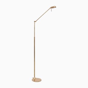 Adjustable Brass Floor Lamp, 1970s
