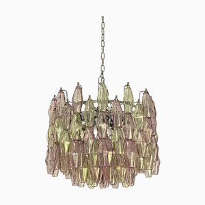 Poliedri Murano Glass Chandelier by Simoeng