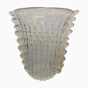 Handgefertigte Multicolors Murano Glas Vase von Simoeng