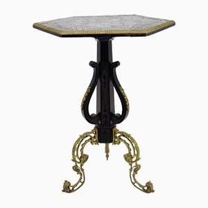 Antique Napoleon III Oak Folding Table