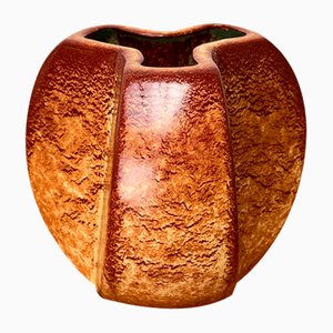 Mid-Century Italian Pottery Vase attributed to Bertoncello, 1960s