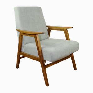 Hellgrüner Vintage Sessel, 1970er