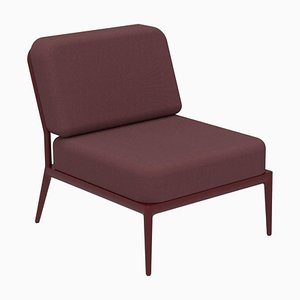 Nature Burgundy Central Chair by Mowee