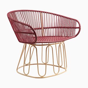 Fauteuil Circo Violet par Sebastian Herkner