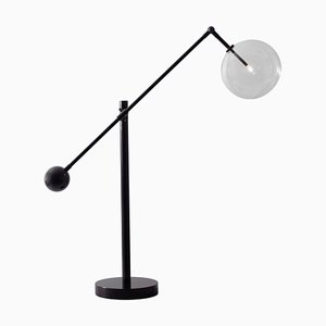 Milan Black Gunmetal Table Lamp by Schwung