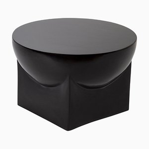 Mila Large Black Side Table by Pulpo