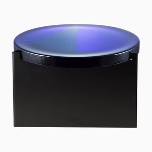 Alwa One Big Blue Black Coffee Table by Pulpo