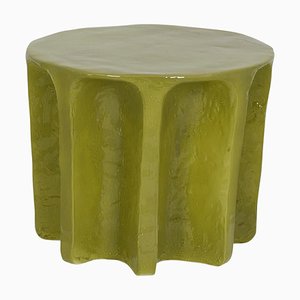 Table Basse Chouchou Ronde Verte par Pulpo