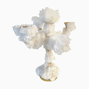 Crystals Overgrown Candleholder by Mark Sturkenboom