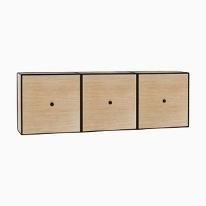 42 Oak Frame View Box by Lassen, Set of 2