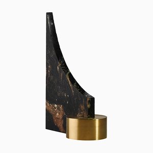 Brass and Granite Bookend by William Guillon