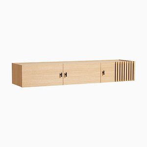 White Oak Array Low Sideboard 150 by Says Who