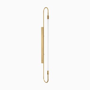 Brass Wall Lamp Neon Simple 170 by Magic Circus Editions