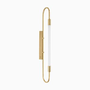 Neon Simple 103 Brass Wall Lamp by Magic Circus Editions