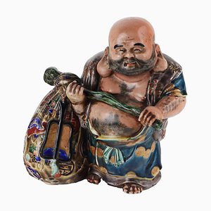 Meiji Hotei Figur Kutani Porzellan, Japan, 1912