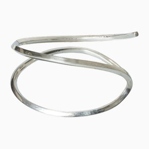 Modernist Silver Bracelet by Palle Bisgaard, 1960s