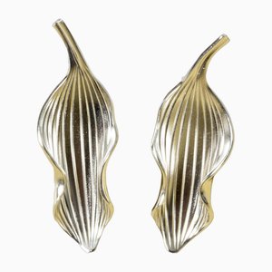 Mid-Century Silver Earrings by Gertrud Engel, 1950s, Set of 2