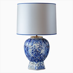 Table Lamp by Amitabha Studio from Vintage Delft Blue Velsen