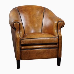 Club Chair in Sheep Leather