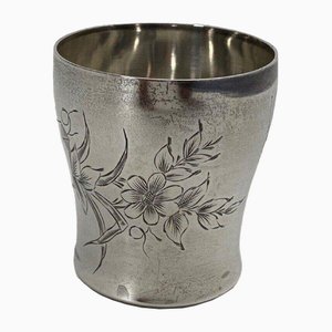 Silver Tumbler from Hallmarks Minerva and Goldsmith Rb