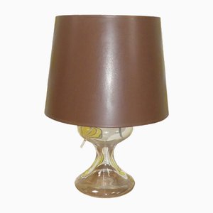 Lámpara de mesa Ml1 con base de vidrio de Ingo Maurer para Design M, años 60