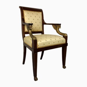 French Empire High Armchair