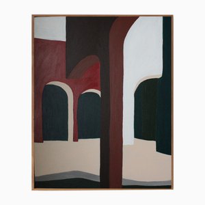 Bodasca, Architecture 1, Acrylic on Canvas