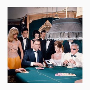 Thunderball Casino, años 60, Impresión fotográfica con marco blanco