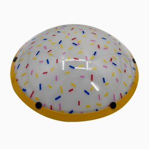 Vintage Disk Ceiling Light from Valenti Luce, 1960