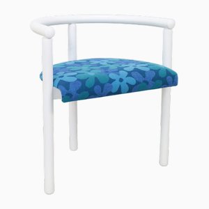 Silla vintage en blanco, años 70