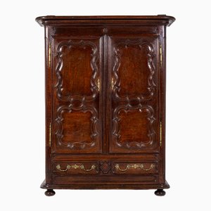 Armoire Mid-18ème Siècle en Chêne, France