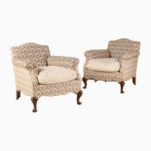 Fauteuils Bergère, Angleterre, 19ème Siècle, Set de 2