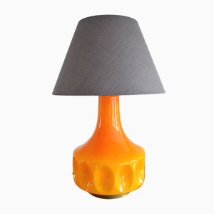 Orange Tischlampe, 1970er