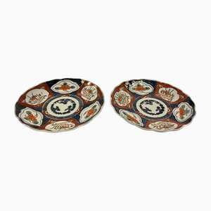 Assiettes Imari, Japon, 1900s, Set de 2