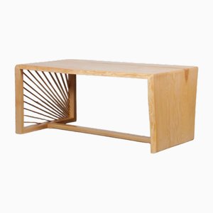 Mesa de centro vintage de madera