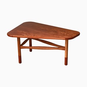Scandinavian Modern Chunky Coffee Table by Yngve Ekström for Westbergs Furniture, 1950s