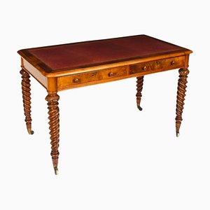 Table Victorienne Antique en Noyer de Hindley & Sons, 1800s