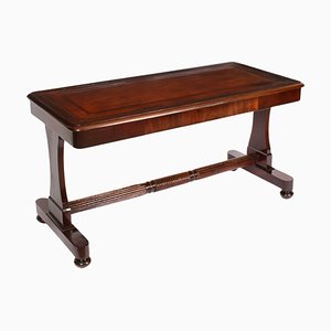 Antique Early Victorian Mahogany Writing Table