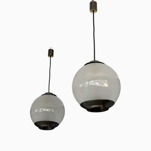 Ball Ceiling Lamps by Luigi Caccia Domini for Azucena, 1950s, Set of 2