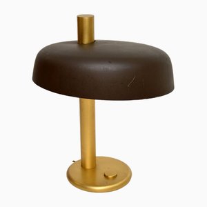 Lampe de Bureau Vintage en Laiton, Italie, 1970s