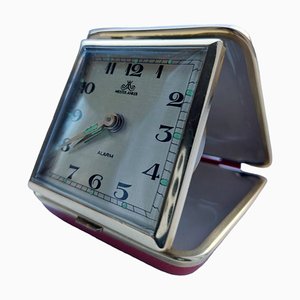 Vintage Travel Alarm Clock from Meister Anker, 1955