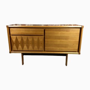 Vintage Scandinavian Sideboard in Walnut Veneer from Musterring International, 1960s