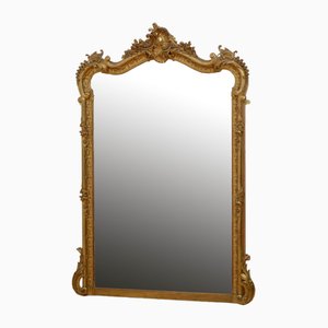 Specchio antico in legno dorato, 1880