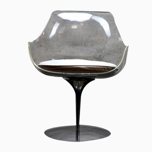 Vintage Champagne Chair in Acrylic Glass by Estelle & Erwin Laverne, 1970s