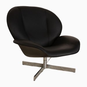 Leather Armchair in Black from Ligne Roset