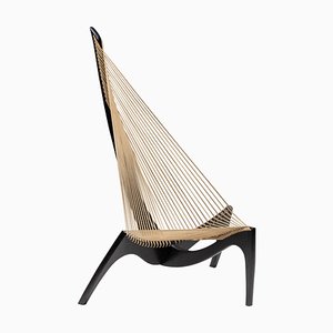 Harp Chair attributed to Jørgen Høvelskov for Christensen and Larsen, Denmark, 1968