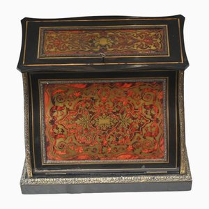 French Boulle Desk Companion Letter Box Inlay