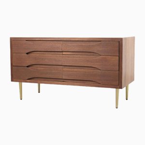 Low Chest of Drawers in Teak